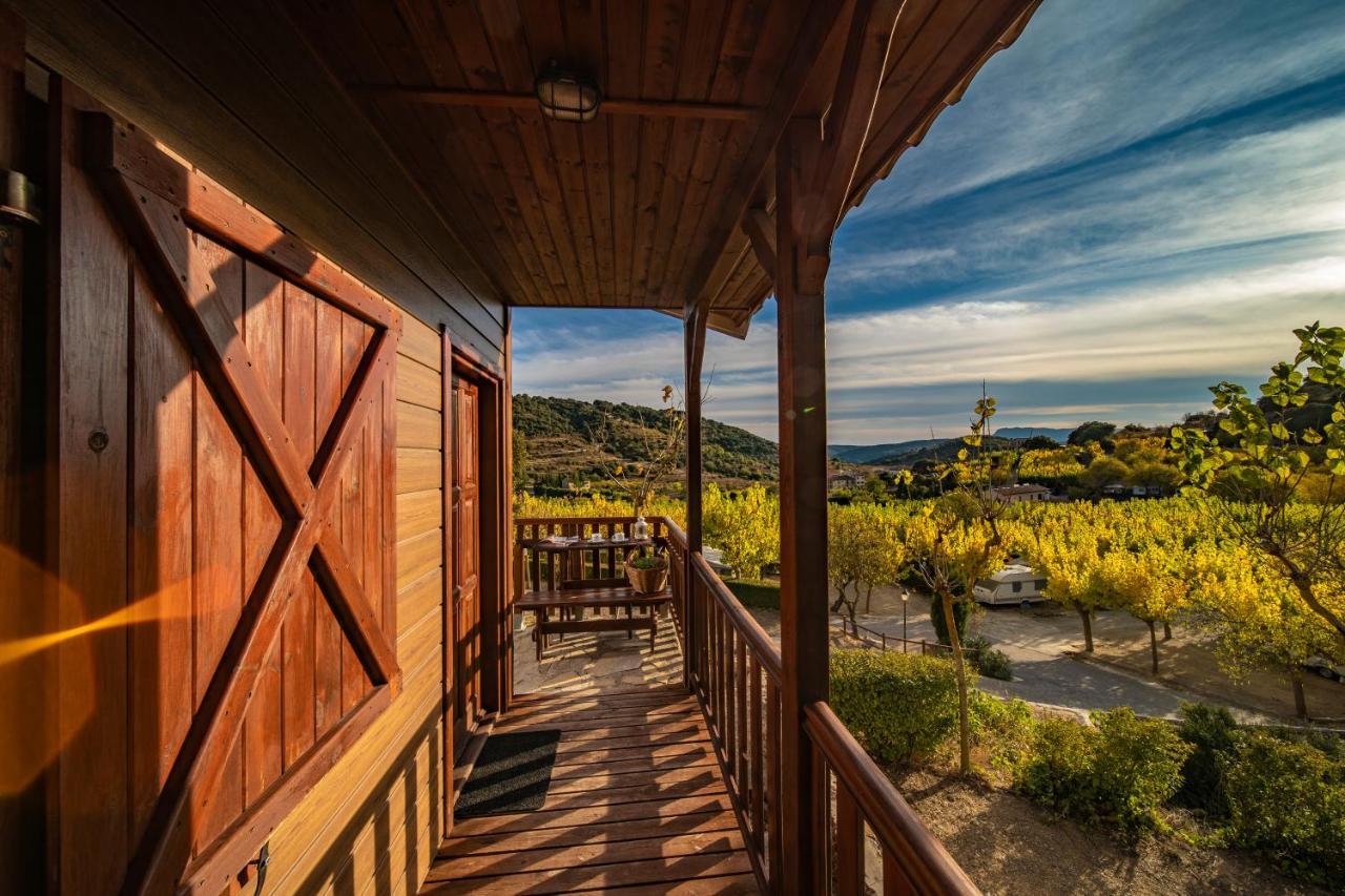 Camping Bungalow Serra De Prades Resort Vilanova de Prades Eksteriør billede