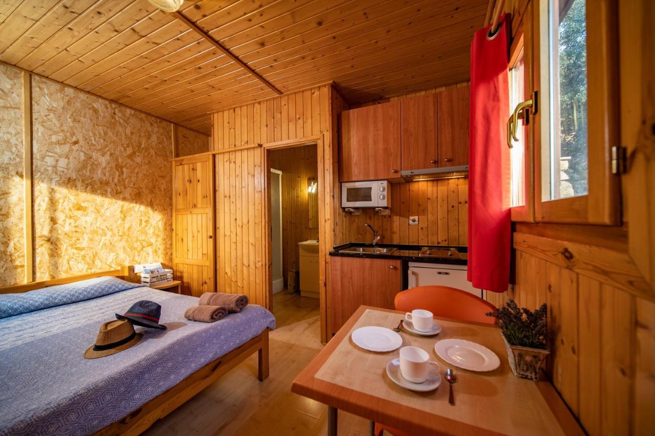 Camping Bungalow Serra De Prades Resort Vilanova de Prades Eksteriør billede