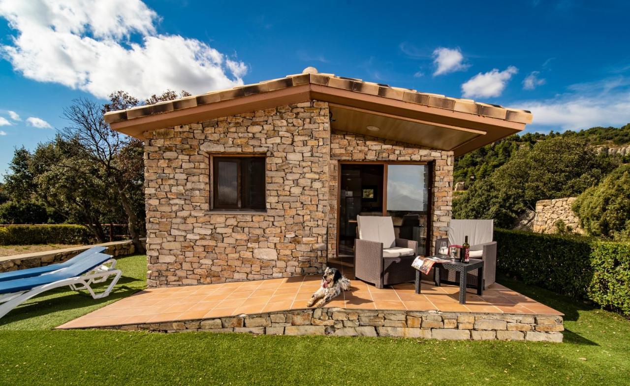 Camping Bungalow Serra De Prades Resort Vilanova de Prades Eksteriør billede