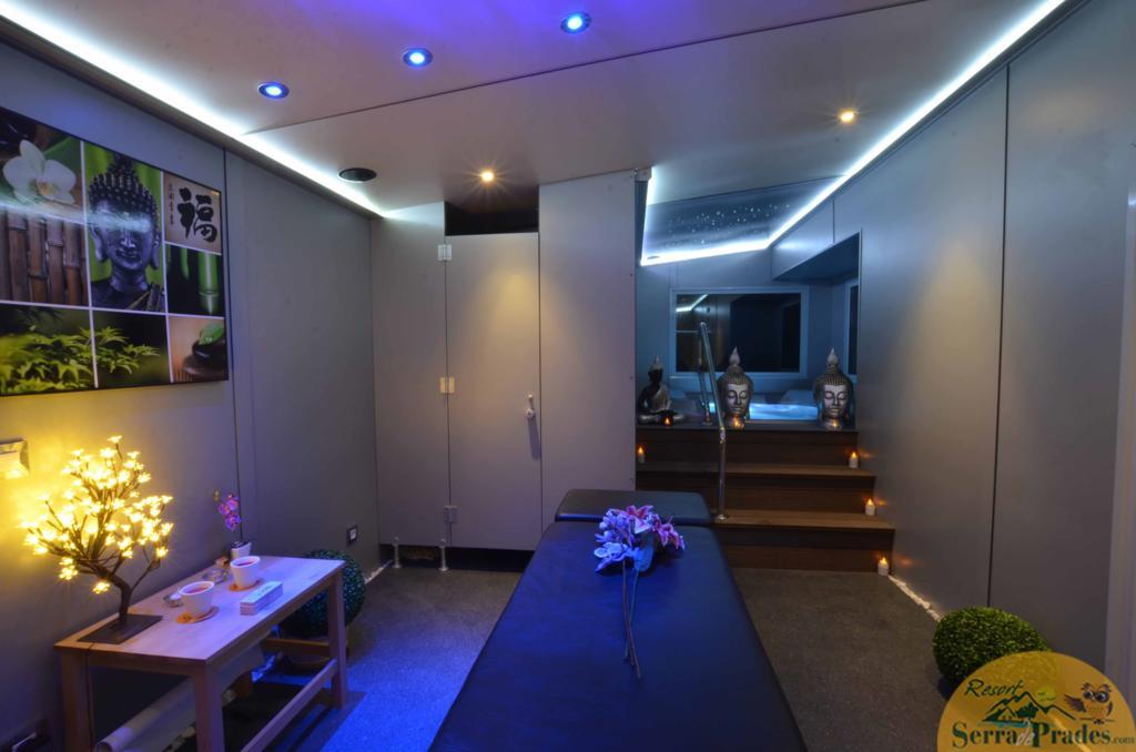 Camping Bungalow Serra De Prades Resort Vilanova de Prades Eksteriør billede